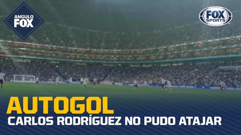 ¡El autogol de Carlos Rodríguez visto desde cancha!