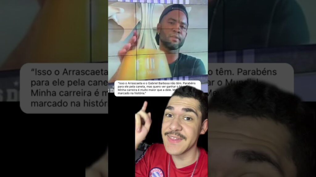 Arrascaeta deixou o cara doido com uma caneta