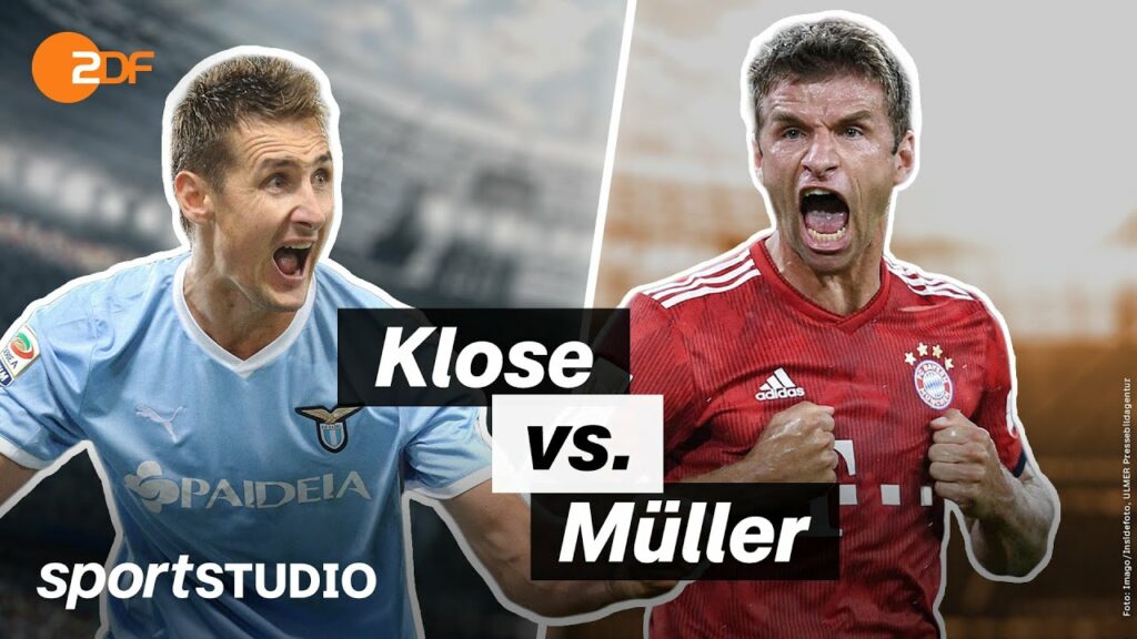 Klose vs. Müller: Goalgetter oder Kreativ-Spezialist? | Bundesliga | sportstudio