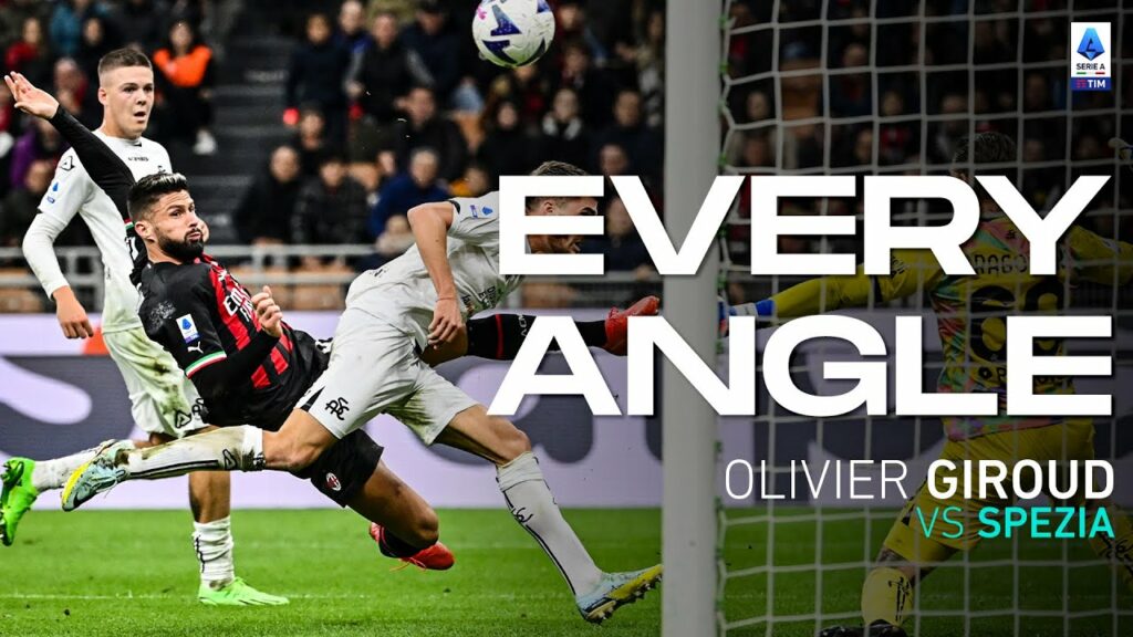 Age is just a number for Giroud | Every Angle | Milan-Spezia | Serie A 2022/23