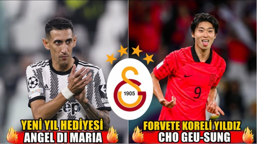 ✅ 2023 Yılının İlk Hediyesi !! Angel Di Maria & Cho Geu-Sung l GALATASARAY