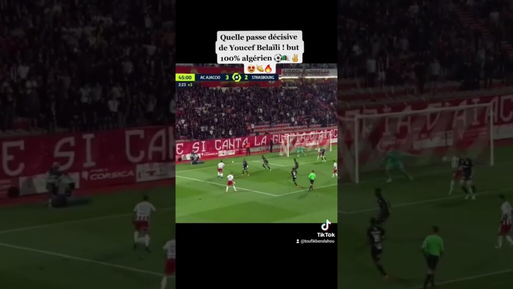 أسيست رائع من #يوسف_بلايلي ، هدف 100% #جزائري 🇩🇿⚽️✌🤩👏🔥