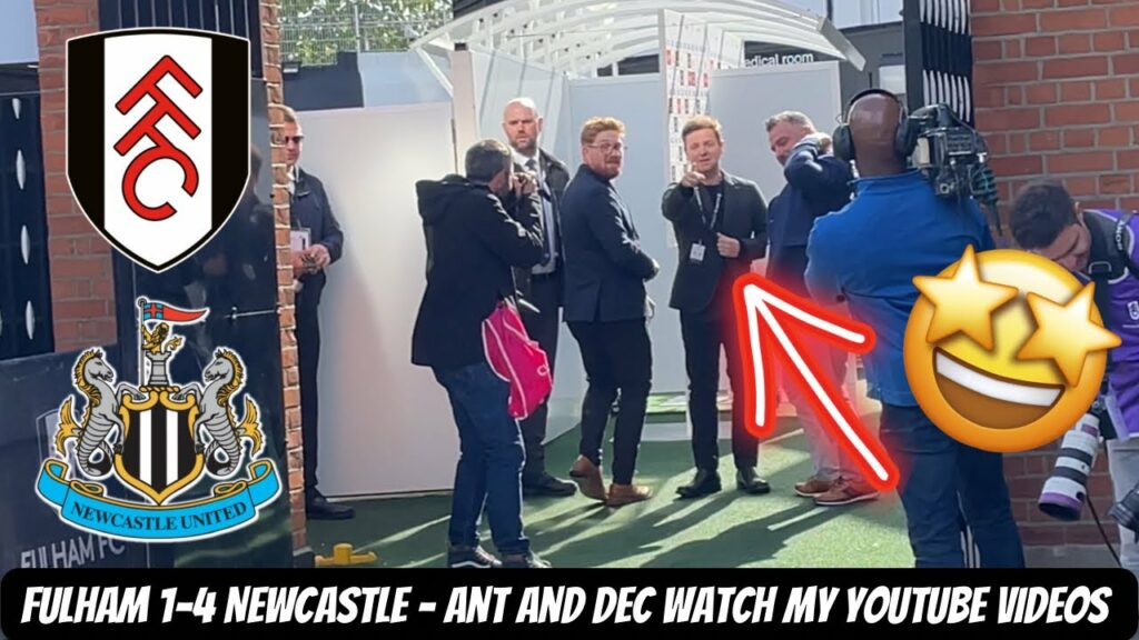 Fulham 1-4 Newcastle - Dec SPOTTED ME + meeting GARANG KUOL in the away end