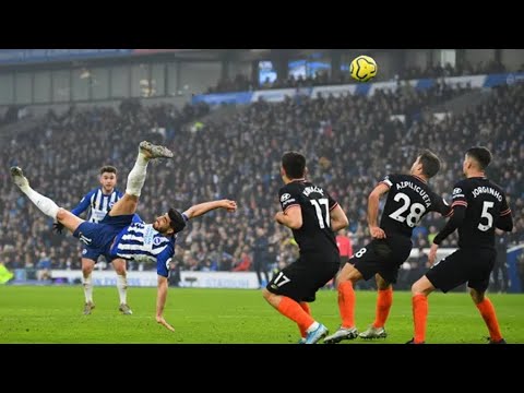 AMAZING! Alireza Jahanbakhsh Brings Brighton Level With A Magnificent Overhead Volley | 01/01/2020
