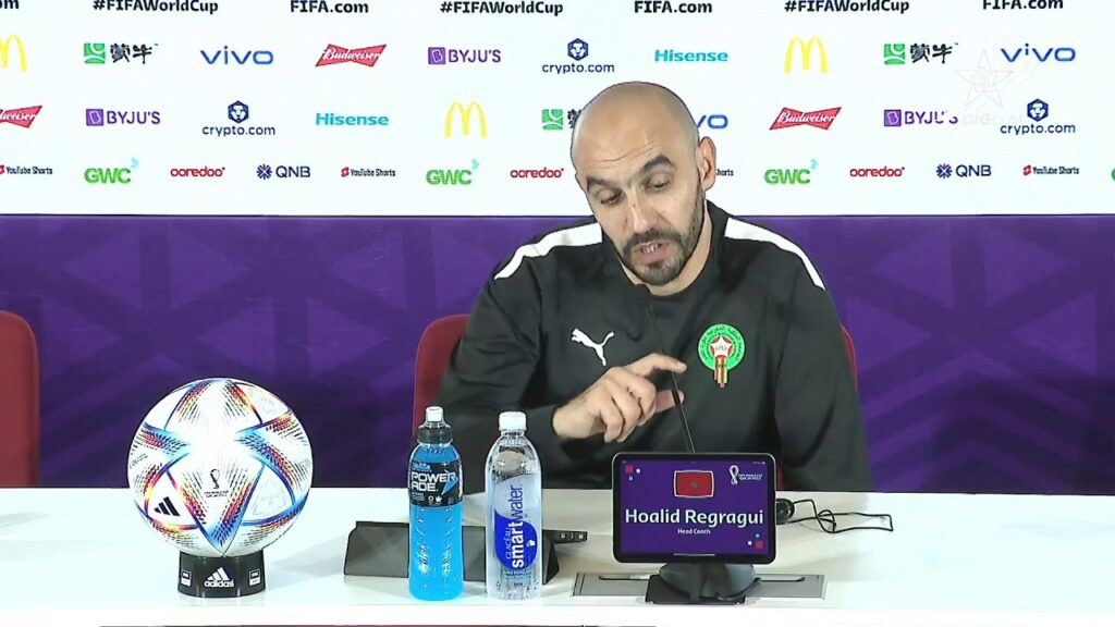 🔴بث مباشر | اللقاء الإعلامي ل الناخب الوطني وليد الركراكي بعد نهاية مباراة المغرب - اسبانيا