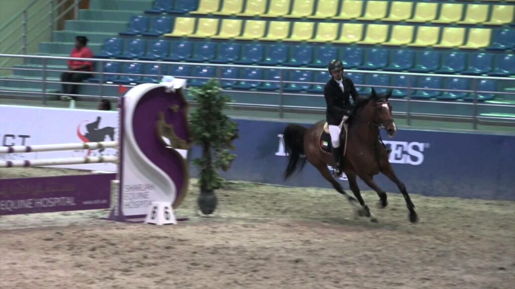 Cahila with Rider Mohammed Omran al Owais in SERC on 30-4-15.