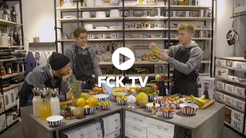 Imerco præsenterer: Smoothie Battle mellem FCK-stjerner - del 1, Viktor Fischer