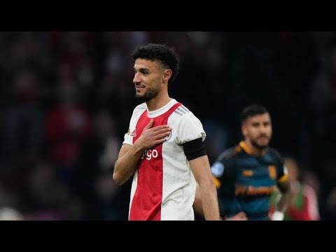 The last home game of Noussair Mazraoui ❤️