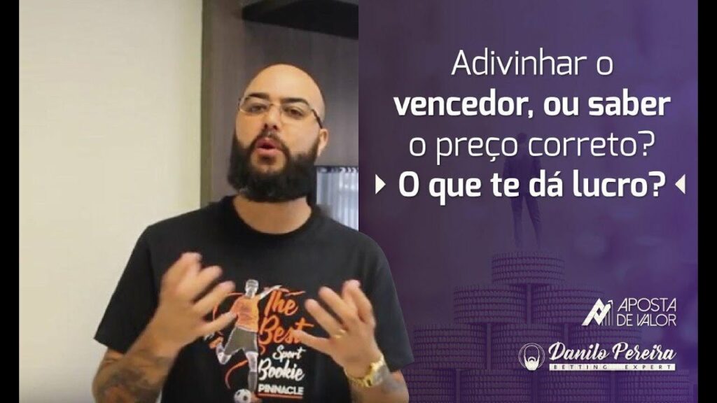 Adivinhar o vencedor, ou saber o preço correto? O que te dá lucro?