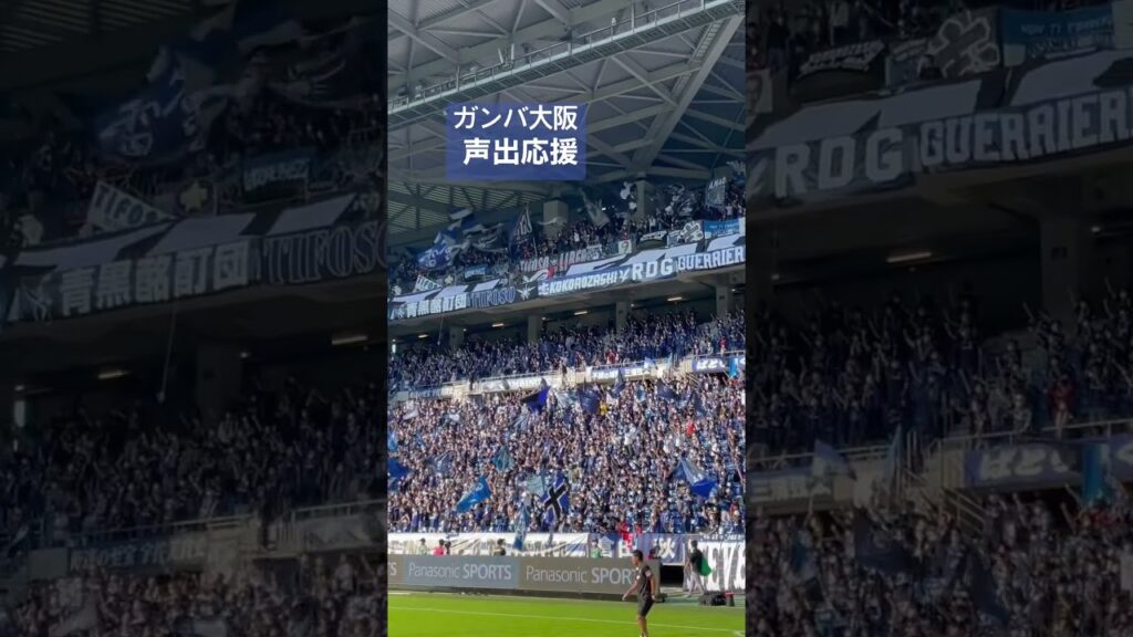 ガンバ大阪声出応援📣 2022.10.01 감바오사카 응원영상