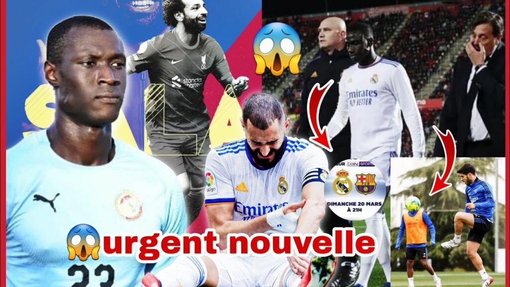🚨urgent nouvelle alfred gomis en blessur 😱abja real Madrid..