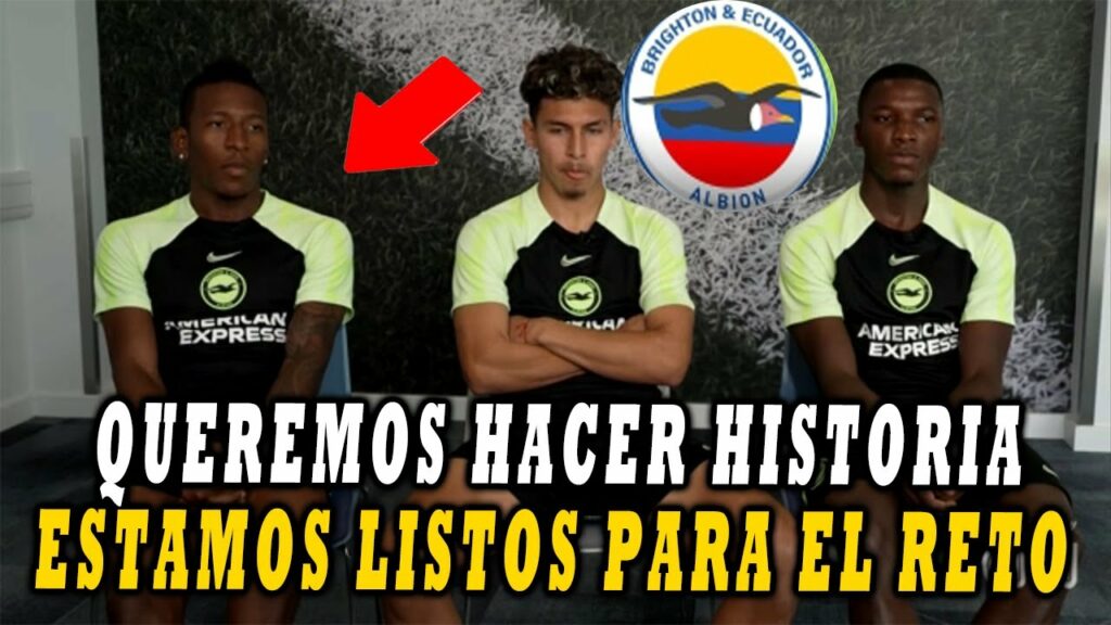 ¡DIÁLOGO EMOTIVO CON LOS CRACKS DEL ECUBRIGHTON! MOISES CAICEDO, PERVIS ESTUPIÑAN Y JEREMY SARMIENTO
