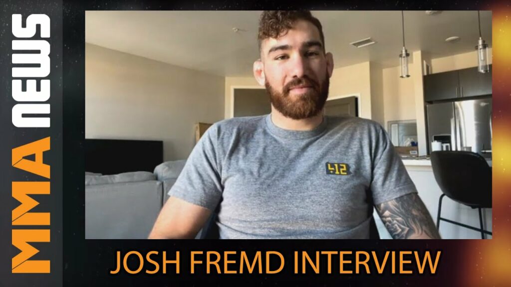 Josh Fremd on short-notice UFC debut vs. Anthony Hernandez