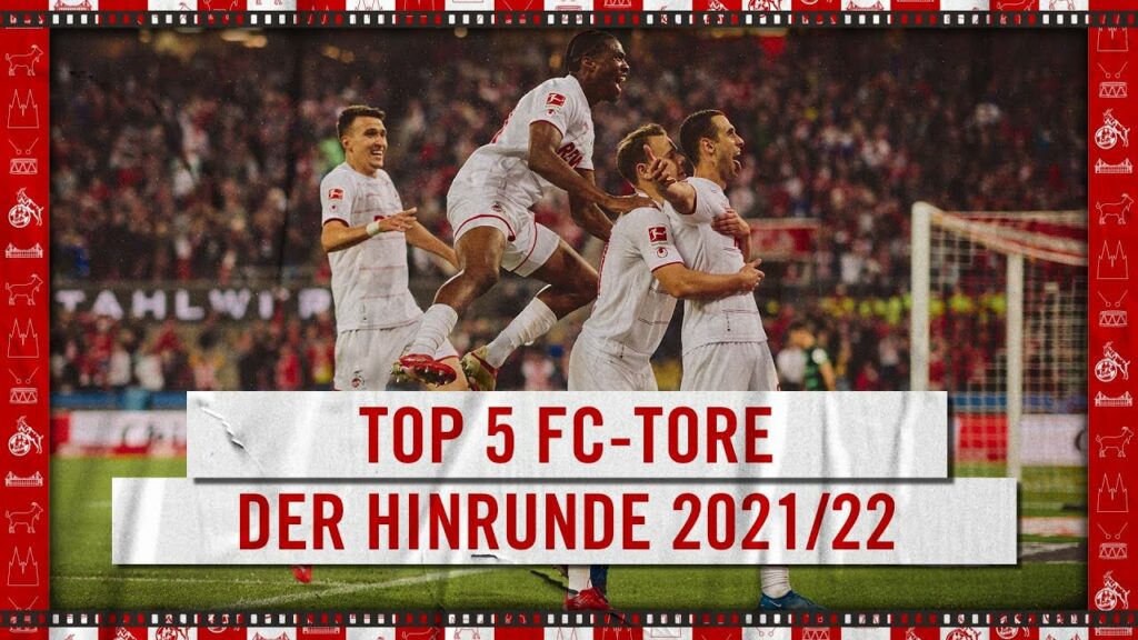 Die TOP 5 TORE des 1. FC Köln aus der Hinrunde 2021/22 | Skhiri | Kainz | Modeste | Uth | Ljubicic