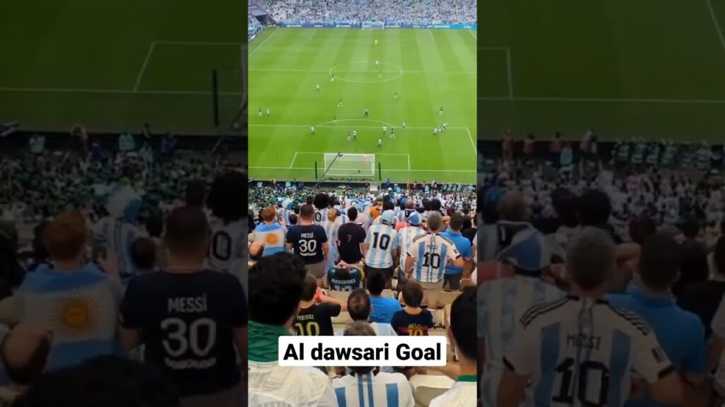Saudi Arabia's🇸🇦 Salem Al dawsari goal against Argentina🇦🇷 in FIFA world cup qatar 2022 l ARG vs SA