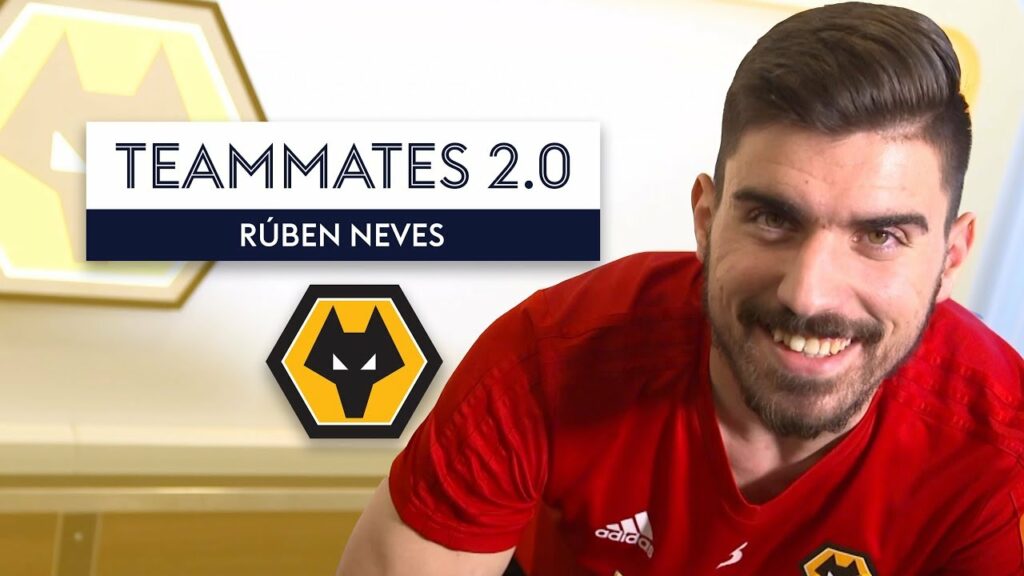 Who's ALWAYS hugging Nuno Espírito Santo?! | Rúben Neves | Wolves Teammates 2.0