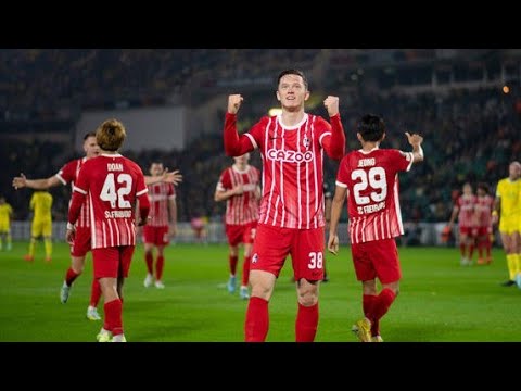 FC Nantes vs SC Freiburg 0-4 Michael Gregoritsch, Jeong Woo Yeong & Lukas Kubler score in win
