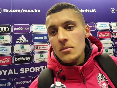 #Selim Amallah #RSCA VS RE #Mouscron .réaction
