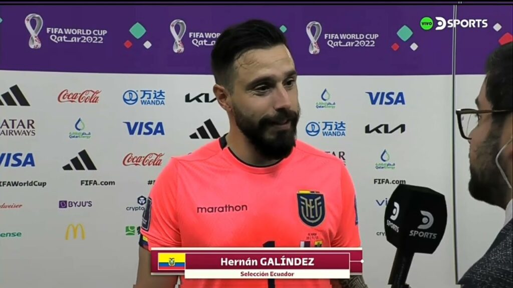Hernán Galíndez Habla sobre el Gol anulado a Ecuador