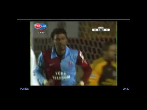 (Ziraart turkiye kupasi ) Galatasaray - Trabzonspor 2-1 gol rigobert song