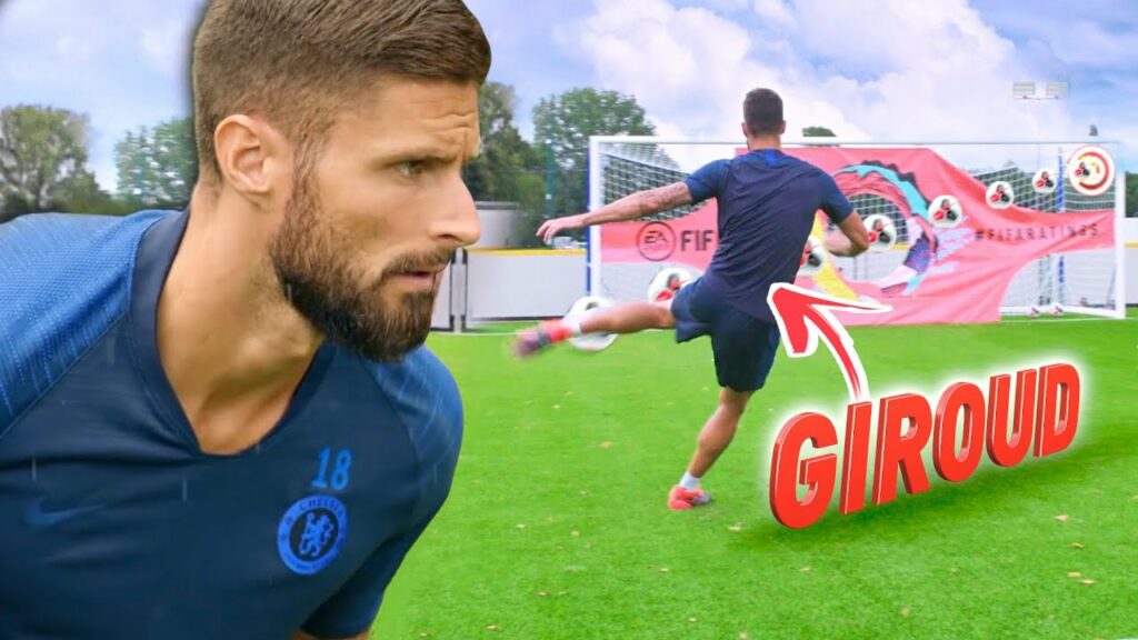 HOW TO SCORE THE PERFECT VOLLEY! ⚽🔥 FT. OLIVIER GIROUD