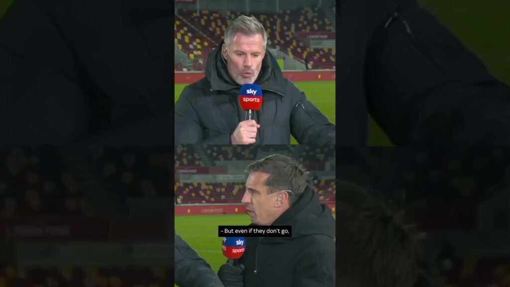 Carragher & Neville get HEATED over Liverpool defeat 😡 #shorts