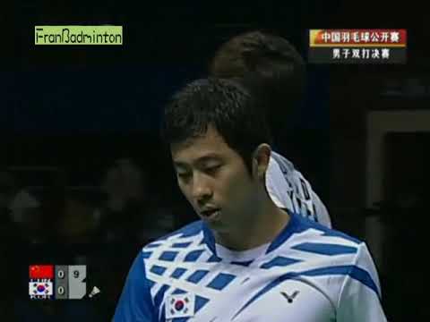 Jung Jae Sung/Lee Yong Dae vs Chai Biao/Zhang Nan 2010 China Open MDF Highlights