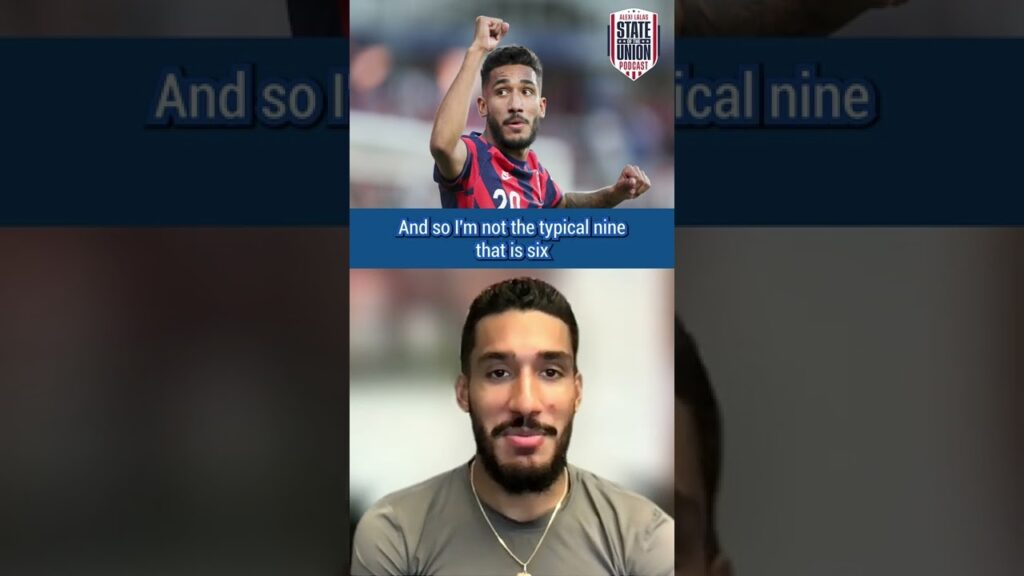 USMNT forward Jesús Ferreira compares himself to Gabriel Jesus, Roberto Firmino?! | SOTU | #Shorts