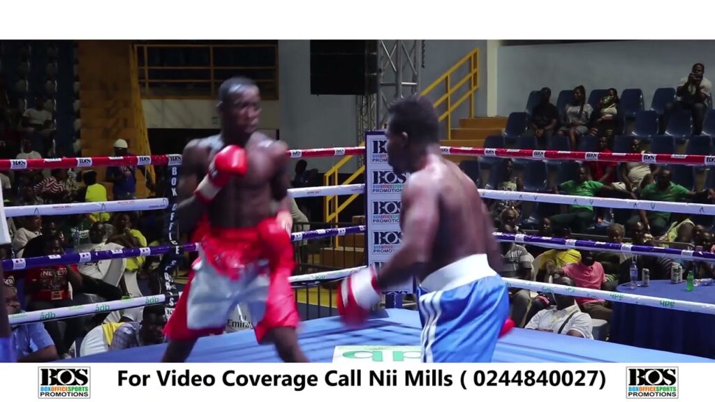 John de Expensive Laryea Knocks out ..deadly fighter