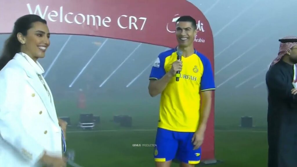 Cristiano Ronaldo Presentation : Ceremony With Al-Nasr