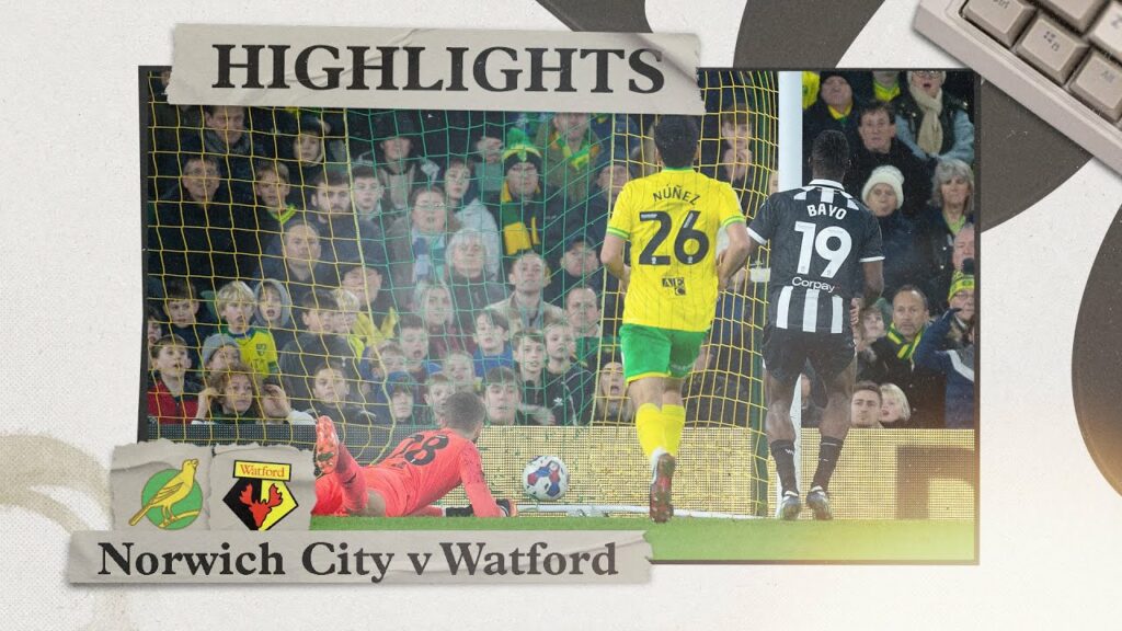 Norwich City 0-1 Watford | Highlights