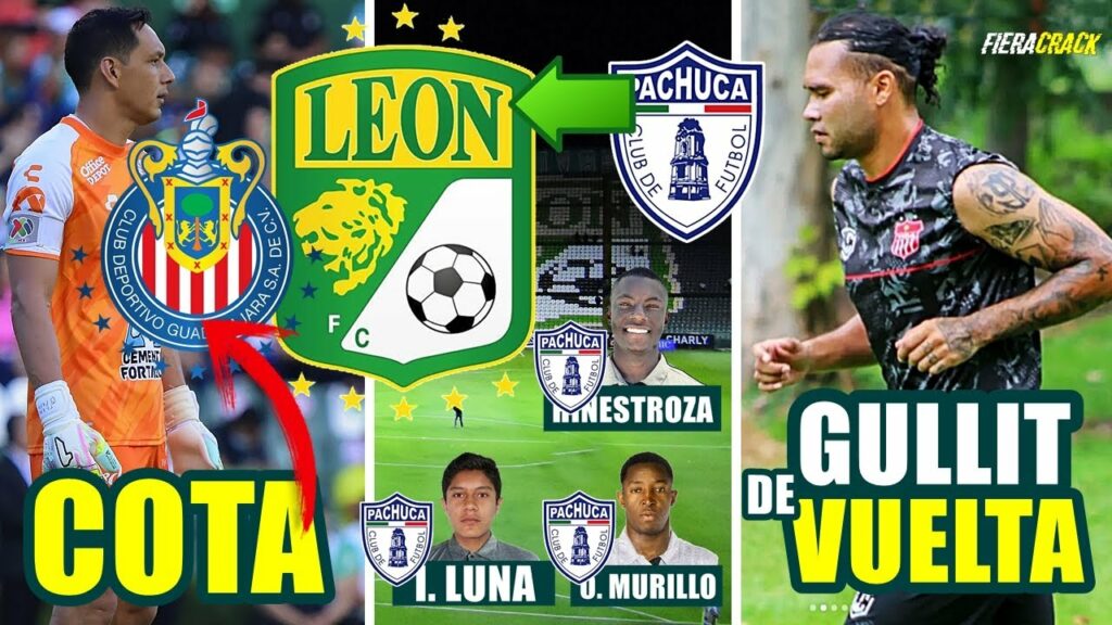 ✅🔥 RODOLFO COTA en ÓRBITA de LAS CHIVAS ✅ JUGADORES de PACHUCA Para REFORZAR a LEÓN ⚽ GULLIT PEÑA ✅🔥 RODOLFO COTA en ÓRBITA de LAS CHIVAS ✅ JUGADORES de PACHUCA Para REFORZAR a LEÓN ⚽ GULLIT PEÑA
