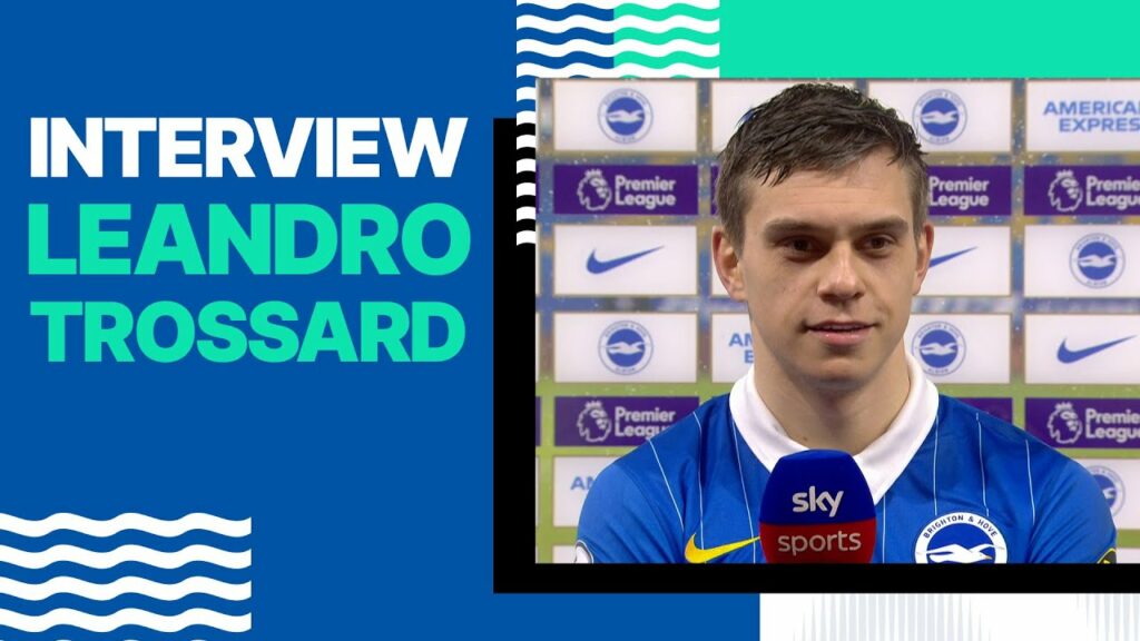 Leandro Trossard on Winning Spurs Goal!