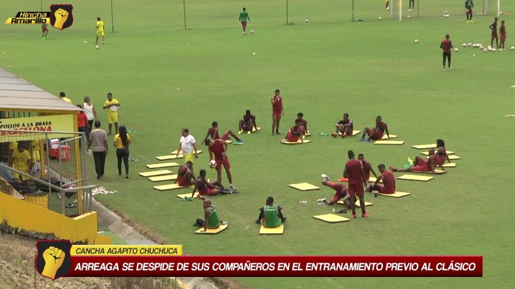 Entrenamientos de Barcelona SC y despedida de Xavier Arreaga de sus compañeros - 8 mayo 2019