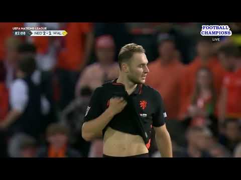Teun koopmeiners enttäuscht nach verfehltem Torschuss, Niederlande-Wales,UEFA Nations League 2022