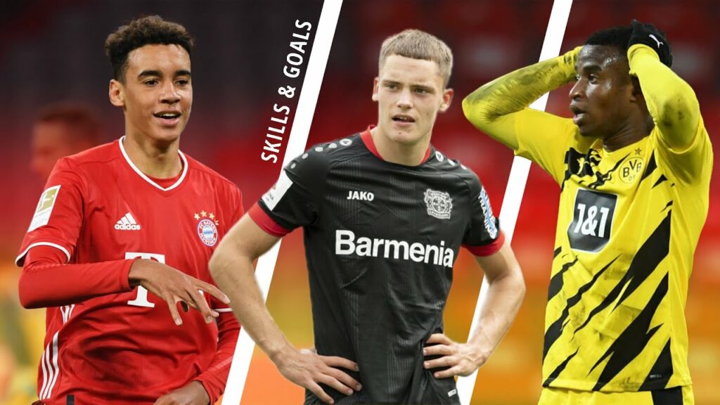 Jamal Musiala x Florian Wirtz x Youssoufa Moukoko ● German Talents 🇩🇪 HD