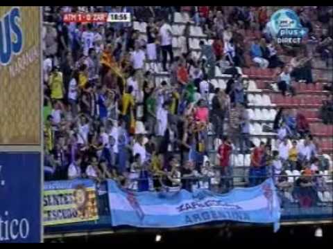 Atletico - Zaragoza / Penal fallado por Babic