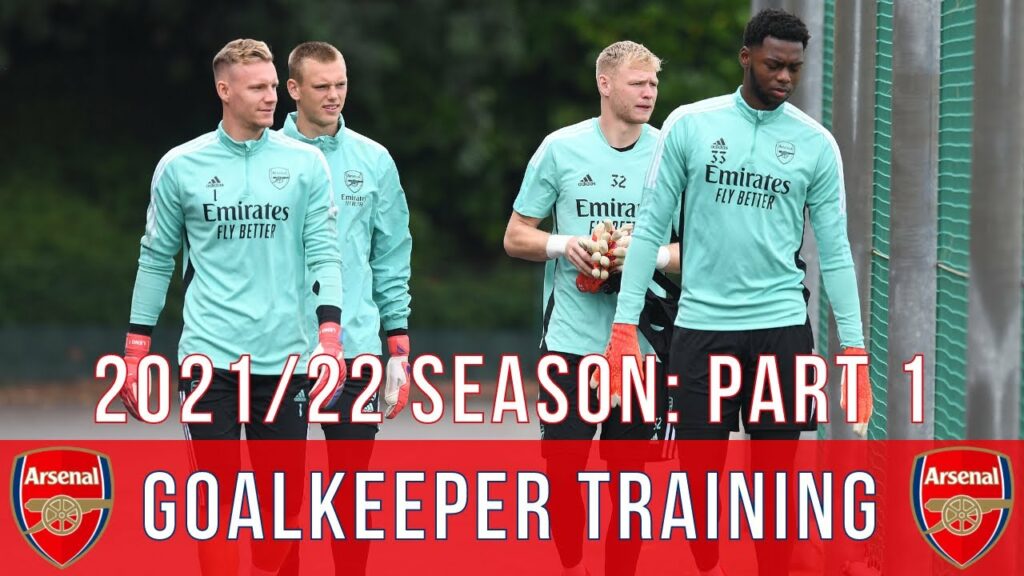 Aaron Ramsdale & Bernd Leno | Arsenal Goalkeeper Training | 2021/22: Part 2 (with Okonkwo & Hillson)