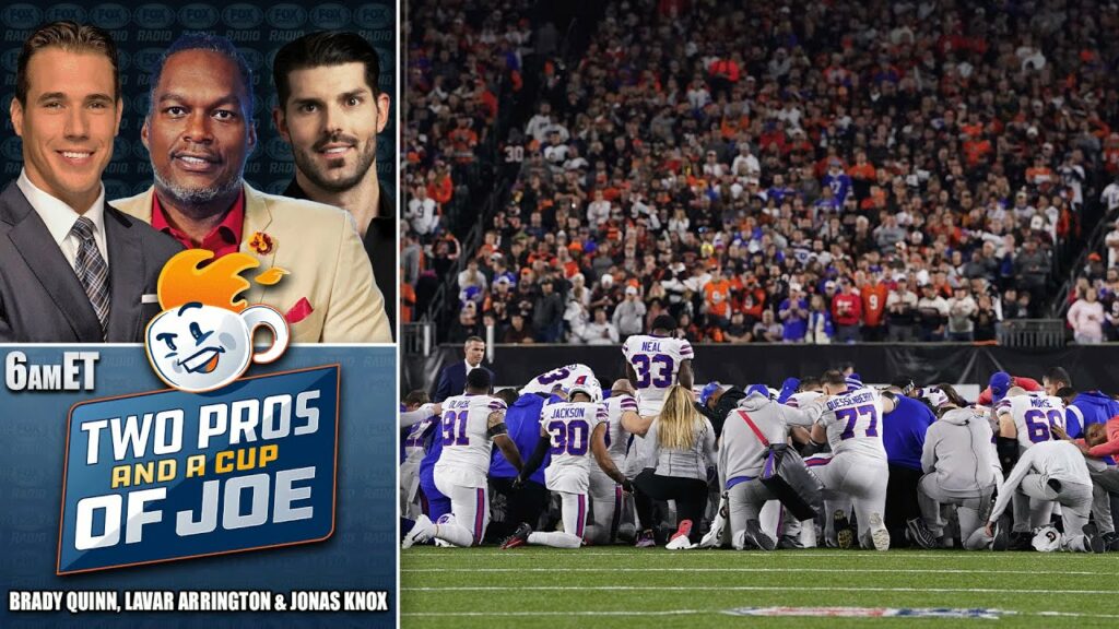 Reaction to the Damar Hamlin Injury on MNF | 2 PROS AND A CUP OF JOE