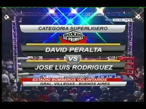 JOSE L. RODRIGUEZ vs DAVID PERALTA - FULL FIGHT - PELEA COMPLETA