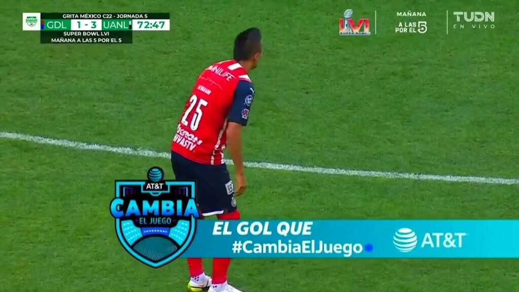 Gol de Roberto Alvarado | Chivas 1 - 3 Tigres | Liga BBVA MX - Grita México C22  - Jornada 5