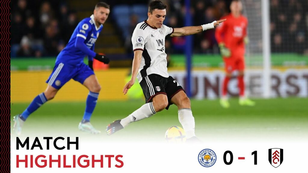 Leicester 0-1 Fulham | Premier League Highlights | 3️⃣ in a row as Fulham stay hot away at Leicester