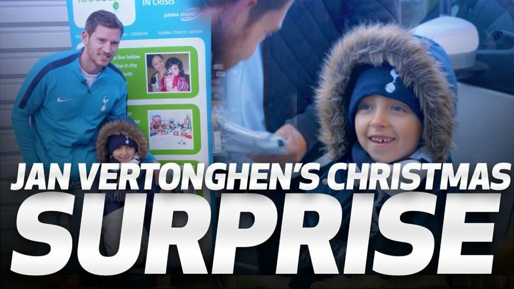 JAN VERTONGHEN SURPRISES YOUNG FAN FOR CHRISTMAS!