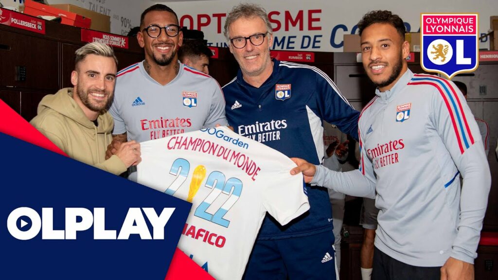 Notre Champion du Monde 2022 Nicolas Tagliafico félicité par le groupe | Olympique Lyonnais
