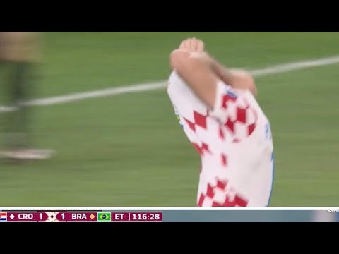 Bruno Petković Goal vs Bresil (1-1). World Cup 2022. 09-12-2022.