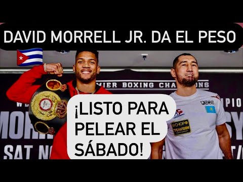 INVICTO DAVID MORRELL JR. GANA LA PRIMERA BATALLA EL VIERNES Y VA POR El NOCAUT EL SÁBADO. #boxeo 🥊