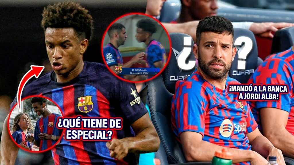 ¿Qué tiene de ESPECIAL Alejandro Baldé y cómo MANDÓ A LA BANCA a Jordi Alba con 18 años?🤔🤯🔥