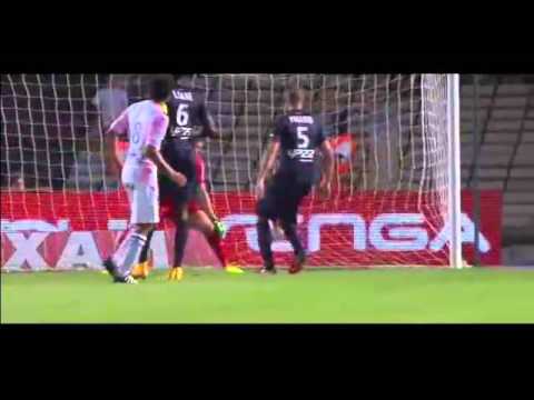 Primer gol de Yeltsin Tejeda con el Evian de Francia