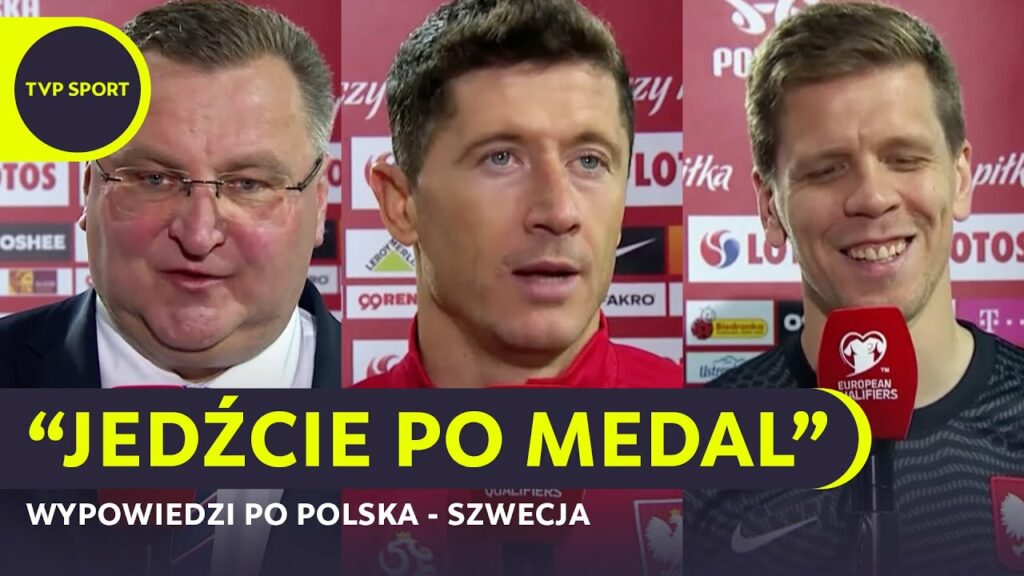 LEWANDOWSKI, MICHNIEWICZ, GLIK, KULESZA, SZCZĘSNY I BERESZYŃSKI PO POLSKA – SZWECJA