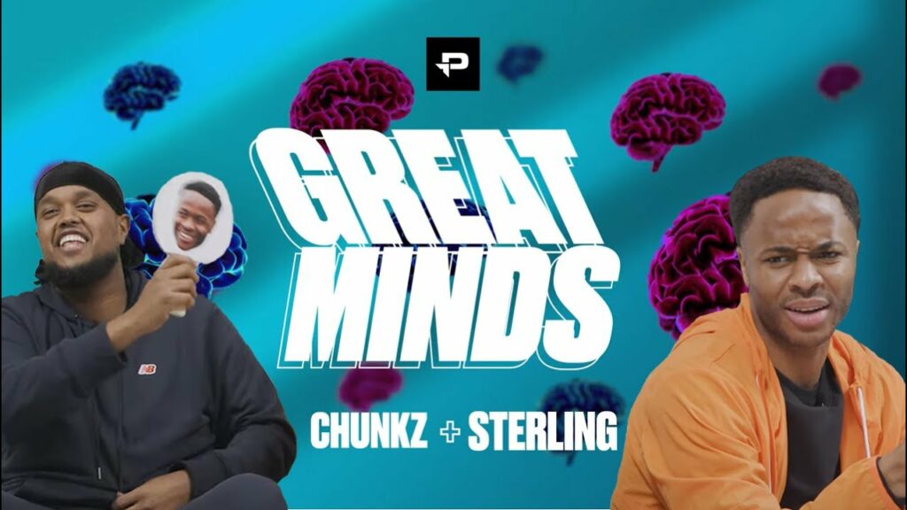 WHO'S THE BEST AT FREEKICKS?! 👀 GREAT MINDS FT CHUNKZ & RAHEEM STERLING
